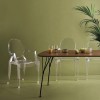 Chaises LOUIS GHOST cristal Kartell - Valente Design mise en scène