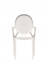 Chaise LOUIS GHOST blanc Kartell - Valente Design de dos