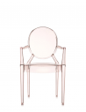 Chaise LOUIS GHOST orange Kartell - Valente Design de face