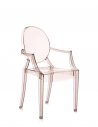 Chaise LOUIS GHOST orange Kartell - Valente Design de 3/4