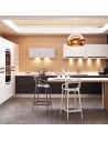 Tabourets MASTERS STOOL blanc et gris Kartell - Valente design