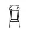 Tabouret MASTERS STOOL noir Kartell - Valente design - de face