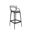 Tabouret MASTERS STOOL noir Kartell - Valente design - de 3/4