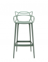 Tabouret MASTERS STOOL vert sauge Kartell - Valente design - de face