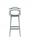 Tabouret MASTERS STOOL vert sauge Kartell - Valente design -  de dos