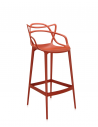 Tabouret MASTERS STOOL rouille Kartell - Valente design - de 3/4