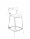 Tabouret MASTERS STOOL blanc Kartell - Valente design - de 3/4