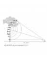 Spot solaire les Jardins - Valente Design - LUX-DISTANCE pour une implantation à 9M