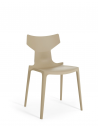 Chaise RE-CHAIR tourterelle Kartell - Valente Design - de 3/4