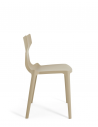 Chaise RE-CHAIR tourterelle Kartell - Valente Design - de profil