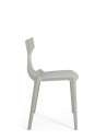 Chaise RE-CHAIR gris Kartell - Valente Design - de profil