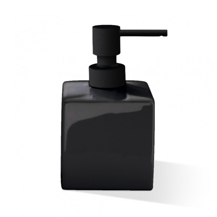 Distributeur de savon Porzellan DW 525 - Noir - Decor Walther - Valentedesign.com