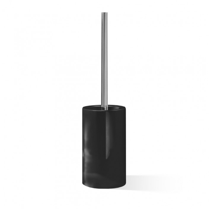 Porte-balai Porzellan DW 6100 - Chrome et noir - Decor Walther - Valentedesign.com