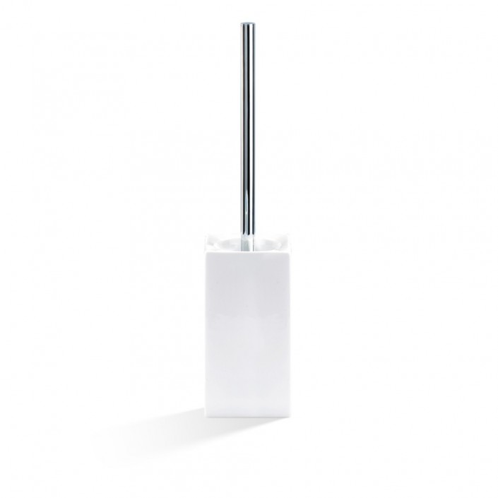 Porte-balai Porzellan DW 6200 - Chrome et blanc - Decor Walther - Valentedesign.com