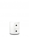 Meuble Componibili Classic 2 Portes blanc Kartell - Valente Design  - de profil