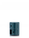 Meuble Componibili Classic 2 Portes bleu Kartell - Valente Design - porte ouverte
