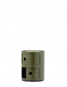 Meuble Componibili Classic 2 Portes vert Kartell - Valente Design - porte ouverte