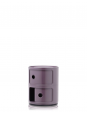 Meuble Componibili Classic 2 Portes violet Kartell - Valente Design - porte ouverte