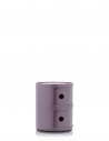 Meuble Componibili Classic 2 Portes violet Kartell - Valente Design - de profil