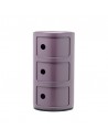 Meuble Componibili Classic 3 Portes violet - Kartell Valente Design