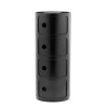 Meuble Componibili Classic 4 Portes noir Kartell - Valente Design - de face