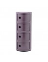 Meuble Componibili Classic 4 Portes violet Kartell - Valente Design - de face