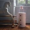 Meuble Componibili Bio 3 Portes rose Kartell - Valente Design - avec lampe Light Air