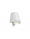 Applique murale extérieure Beamy aluminium blanc de la marque Royal Botania - Valente Design