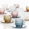 Set café JELLIES FAMILY cristal, vert, bleu clair et rose Kartell - Valente Design