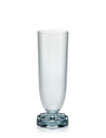 Flute JELLIES FAMILY bleu clair Kartell - Valente Design