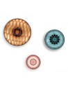 Patères JELLIES FAMILY bleu, ambre, rose Kartell - Valente Design