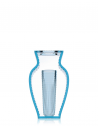 Vase I SHINE bleu Kartell - Valente Design - de face