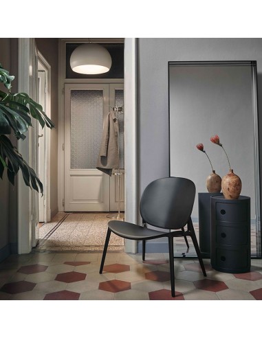 Fauteuil BE BOP noir mat Kartell - Valente Design - mise en scène