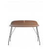 Mobilier Kartell : Bureau EARL OF WOOD bois foncé/noir Kartell - Valente Design