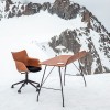 Bureau EARL OF WOOD bois foncé/noir Kartell - Vente en ligne