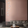 Suspension Jefferson Small compostion de 7 suspensions dans salon Studio Italia Design Valente Design