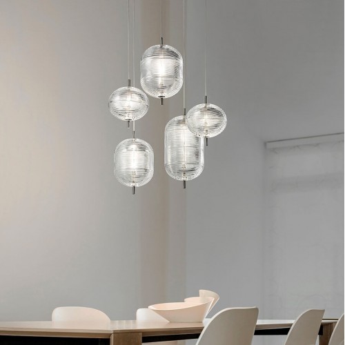 Suspensions Jefferson composition 5 suspensions Lodes-Studio Italia Design Valente Design