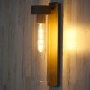 Applique Nabucco avec ampoule et verre transparent Inverlight - Valente Design