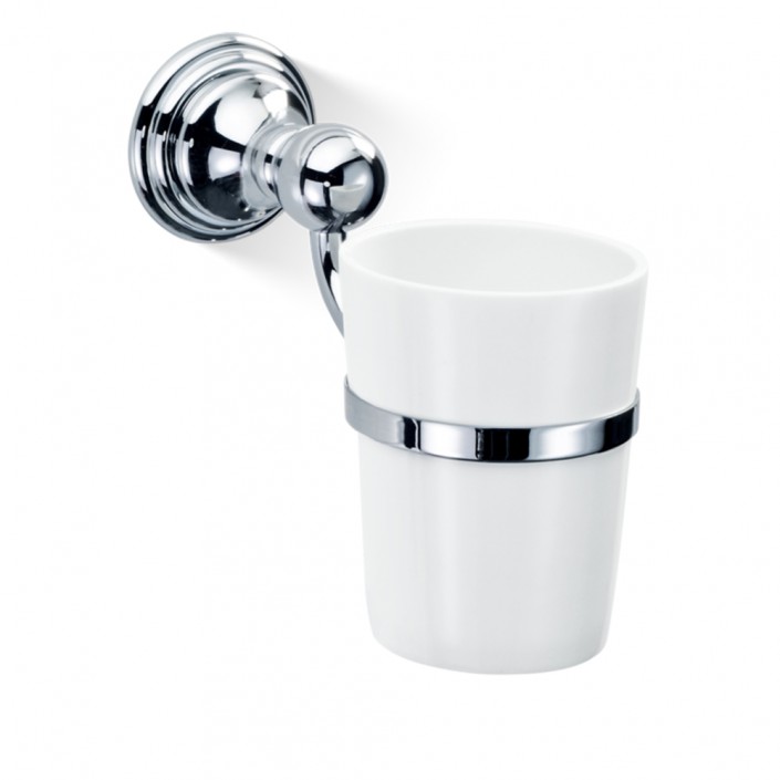 Porte brosse à dents mural Classic CL WMG - chrome - Decor Walther - Valentedesign.com