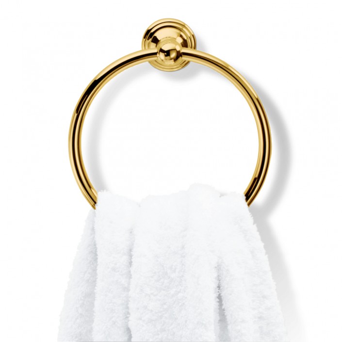 Porte serviette anneau Classic CL HTR - or - Decor Walther - Valentedesign.com