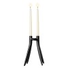 Bougeoir Abbracciaio noir à poser - Kartell - Philippe Starck