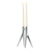 Bougeoir Abbracciaio chrome à poser - Kartell - Philippe Starck