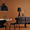 Bougeoir Abbracciaio noir à poser sur votre commode - Kartell - Philippe Starck