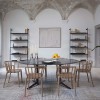 Bougeoir Abbracciaio chrome à poser sur une table de séjour - Kartell - Philippe Starck