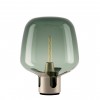 Lampe de sol Flar Medium champagne-turquoise Lodes-Studio Italia design Valente Design