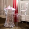 Chaise LOU LOU GHOST cristal Kartell - Valente Design - mise en scène avec table