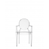 Chaise LOU LOU GHOST cristal Kartell - Valente Design - de face
