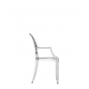 Chaise LOU LOU GHOST cristal Kartell - Valente Design - de profil