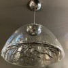 Suspension Montain View cristal/chrome Axolight - Valente Design - éteinte