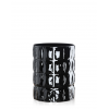 Vase MATELASSÉ noir Kartell - Valente Design - de face